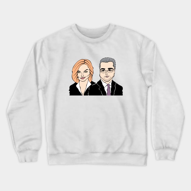 CSI FAN ART Crewneck Sweatshirt by cartoonistguy